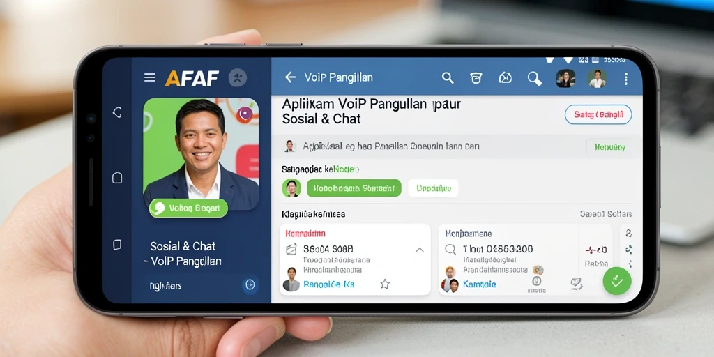 Antarmuka AFAF yang intuitif untuk VoIP Panggilan.